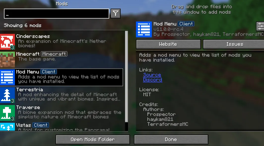 Mod Menu v11 Screenshot