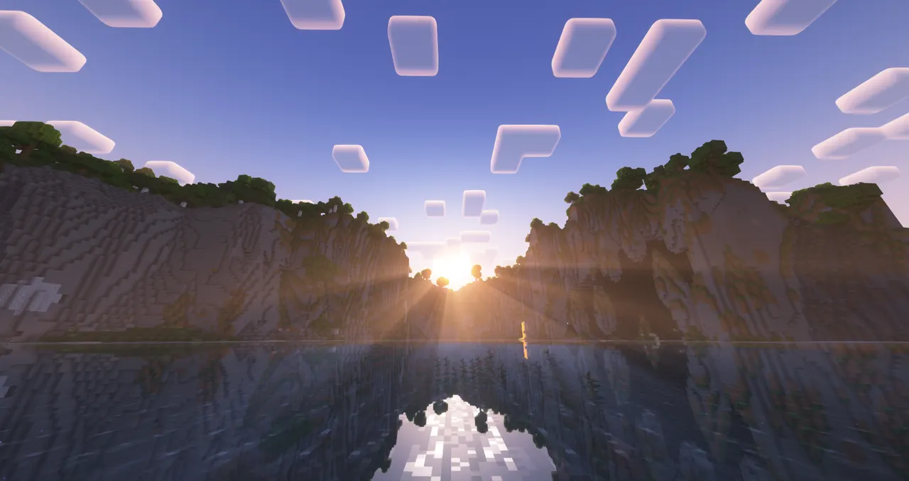 Sunrise behind a hill