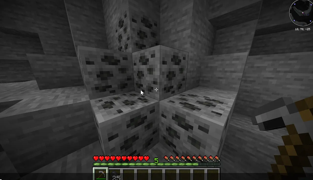 Veinminer Effect